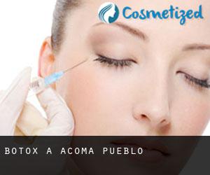 Botox a Acoma Pueblo
