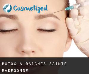 Botox a Baignes-Sainte-Radegonde