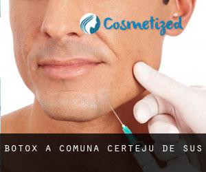 Botox a Comuna Certeju de Sus