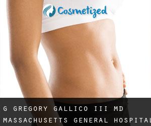 G. Gregory GALLICO, III MD. Massachusetts General Hospital (Aberdeen)