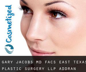 Gary JACOBS MD, FACS. East Texas Plastic Surgery, LLP (Addran)