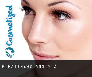 R Matthews (Ansty) #3